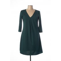 MINSK - Robe mi-longue vert en polyester pour femme - Taille 38 - Modz