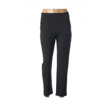 MINSK - Pantalon 7/8 noir en polyester - Femme - Taille 36 - Modz