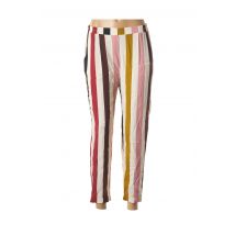 MINSK - Pantalon 7/8 rose en polyester - Femme - Taille 38 - Modz