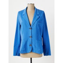 CONCEPT K - Blazer bleu en coton pour femme - Taille 40 - Modz