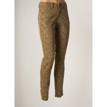 CREAM - Pantalon slim marron en coton - Femme - Taille TU - Modz