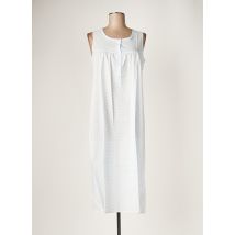 LINCLALOR - Chemise de nuit bleu en coton - Femme - Taille 34 - Modz