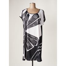 MIRADONNA - Robe de plage noir en polyester - Femme - Taille 36 - Modz