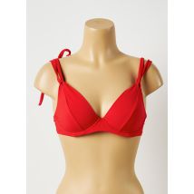 PAIN DE SUCRE - Haut de maillot de bain rouge en polyamide - Femme - Taille 85C - Modz