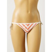SEAFOLLY - Bas de maillot de bain orange en nylon - Femme - Taille 36 - Modz