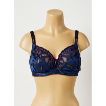 SECRET D'EVA - Soutien-gorge bleu en polyamide - Femme - Taille 80G - Modz