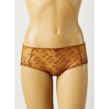 EMPREINTE - Shorty marron en polyamide - Femme - Taille 44 - Modz