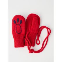 PETIT BATEAU - Gants rouge en acrylique - Enfant - Taille TU - Modz