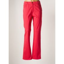 CRN-F3 - Pantalon chino rose en coton - Femme - Taille 46 - Modz