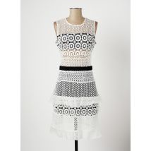 LESLIE - Robe mi-longue blanc en polyester - Femme - Taille 36 - Modz