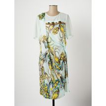 BLEU BLANC ROUGE - Robe mi-longue bleu en polyester - Femme - Taille 40 - Modz