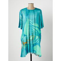 TWISTER - Robe mi-longue bleu en viscose - Femme - Taille 44 - Modz