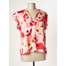 ELEONORA AMADEI - Top rose en polyester - Femme - Taille 42 - Modz