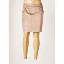 YAYA - Jupe courte beige en polyester - Femme - Taille 40 - Modz