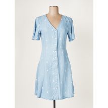 PIECES - Robe courte bleu en lyocell pour femme - Taille 38 - Modz