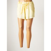 Y.A.S - Short jaune en viscose - Femme - Taille 38 - Modz