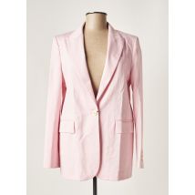 TWINSET - Blazer rose en coton - Femme - Taille 40 - Modz