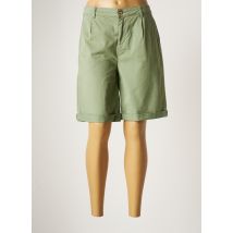 FRACOMINA - Bermuda vert en coton pour femme - Taille W25 - Modz