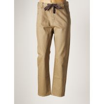 HOPPY - Pantalon droit beige en coton - Femme - Taille TU - Modz