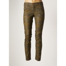 HOPPY - Pantalon chino vert en coton - Femme - Taille TU - Modz