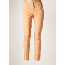 HOPPY - Pantalon chino orange en coton - Femme - Taille TU - Modz