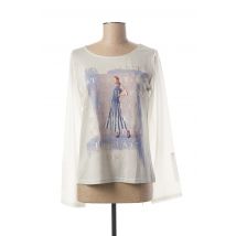 PAUL BRAI - Top blanc en polyester - Femme - Taille 36 - Modz