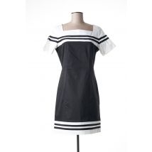 PAUL BRIAL - Robe courte noir en coton - Femme - Taille 36 - Modz