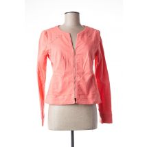 PAUL BRIAL - Veste casual orange en coton - Femme - Taille 38 - Modz