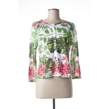 PAUL BRIAL - Gilet manches longues vert en polyester - Femme - Taille 36 - Modz