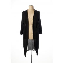 PAUL BRIAL - Gilet manches longues noir en viscose - Femme - Taille 40 - Modz