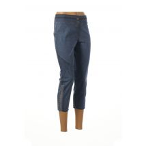 MALOKA - Pantacourt bleu en coton - Femme - Taille 40 - Modz