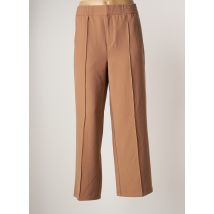 CKS - Pantalon chino marron en polyester - Femme - Taille 40 - Modz