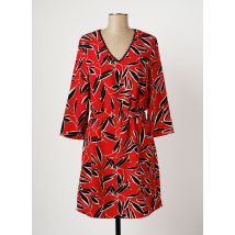 SUNCOO - Robe mi-longue rouge en polyester - Femme - Taille 38 - Modz