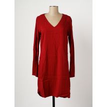 SCOTCH & SODA - Robe mi-longue rouge en lyocell - Femme - Taille 36 - Modz