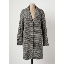 SET - Manteau long noir en laine pour femme - Taille 42 - Modz