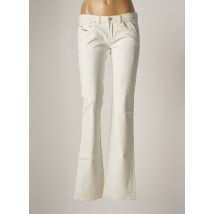 DIESEL - Jeans bootcut beige en coton - Femme - Taille TU - Modz