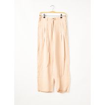AMERICAN VINTAGE - Pantalon droit rose en lyocell - Femme - Taille 36 - Modz