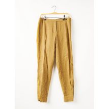 BELLEROSE - Pantalon chino jaune en viscose - Femme - Taille 40 - Modz