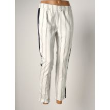 REIKO - Pantalon 7/8 bleu en polyester - Femme - Taille 36 - Modz