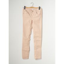 LIU JO - Pantalon slim rose en coton - Femme - Taille TU - Modz