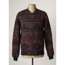 MINIMUM - Veste casual marron en polyester - Homme - Taille S - Modz