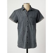 MINIMUM - Chemise manches courtes gris en coton pour homme - Taille M - Modz