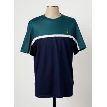 FARAH - T-shirt bleu en polyester - Homme - Taille XS - Modz