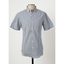 FARAH - Chemise manches courtes bleu en coton pour homme - Taille XS - Modz