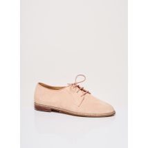 BOBBIES - Derbies rose en cuir - Femme - Taille 36 - Modz