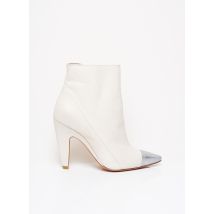 VIC MATIE - Bottines/Boots blanc en cuir - Femme - Taille 35 - Modz