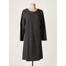 GAOS - Robe mi-longue noir en viscose - Femme - Taille 38 - Modz
