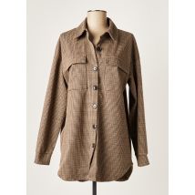 VERO MODA - Veste casual marron en polyester pour femme - Taille 36 - Modz