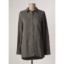 GEISHA - Chemisier vert en lyocell - Femme - Taille 34 - Modz