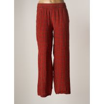 ICHI - Pantalon large orange en viscose - Femme - Taille 40 - Modz